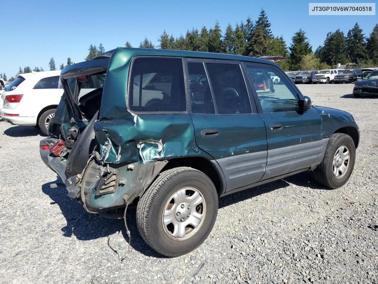 1998 Toyota Rav4 VIN: JT3GP10V6W7040518 Lot: 72768004