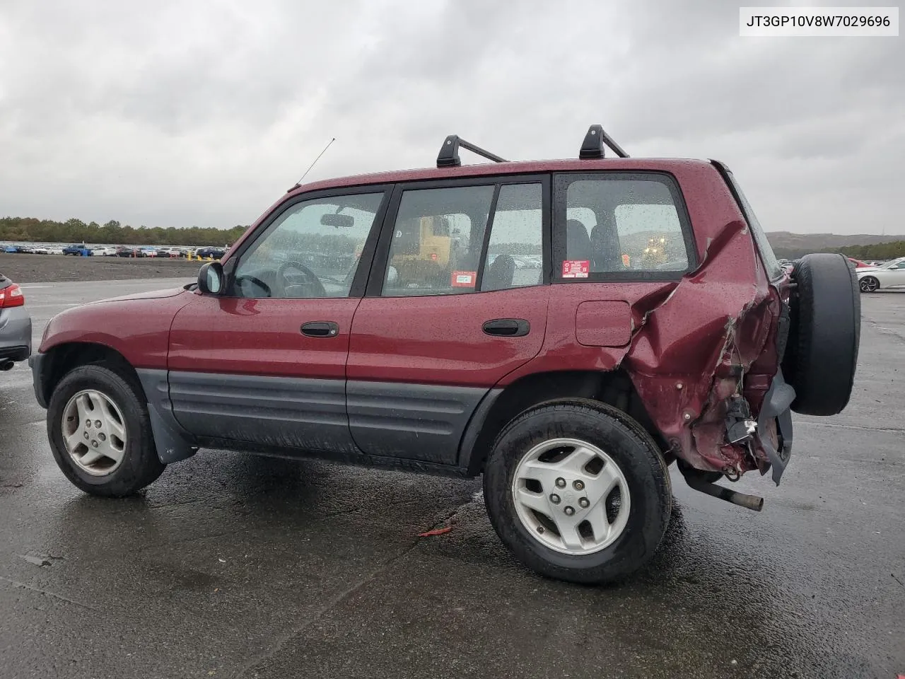 1998 Toyota Rav4 VIN: JT3GP10V8W7029696 Lot: 74040774