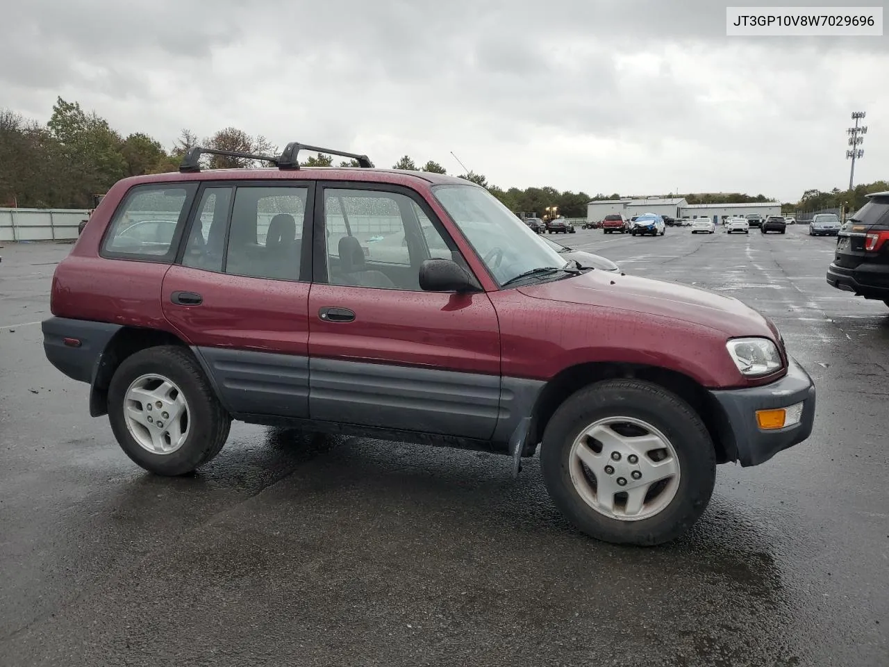 1998 Toyota Rav4 VIN: JT3GP10V8W7029696 Lot: 74040774