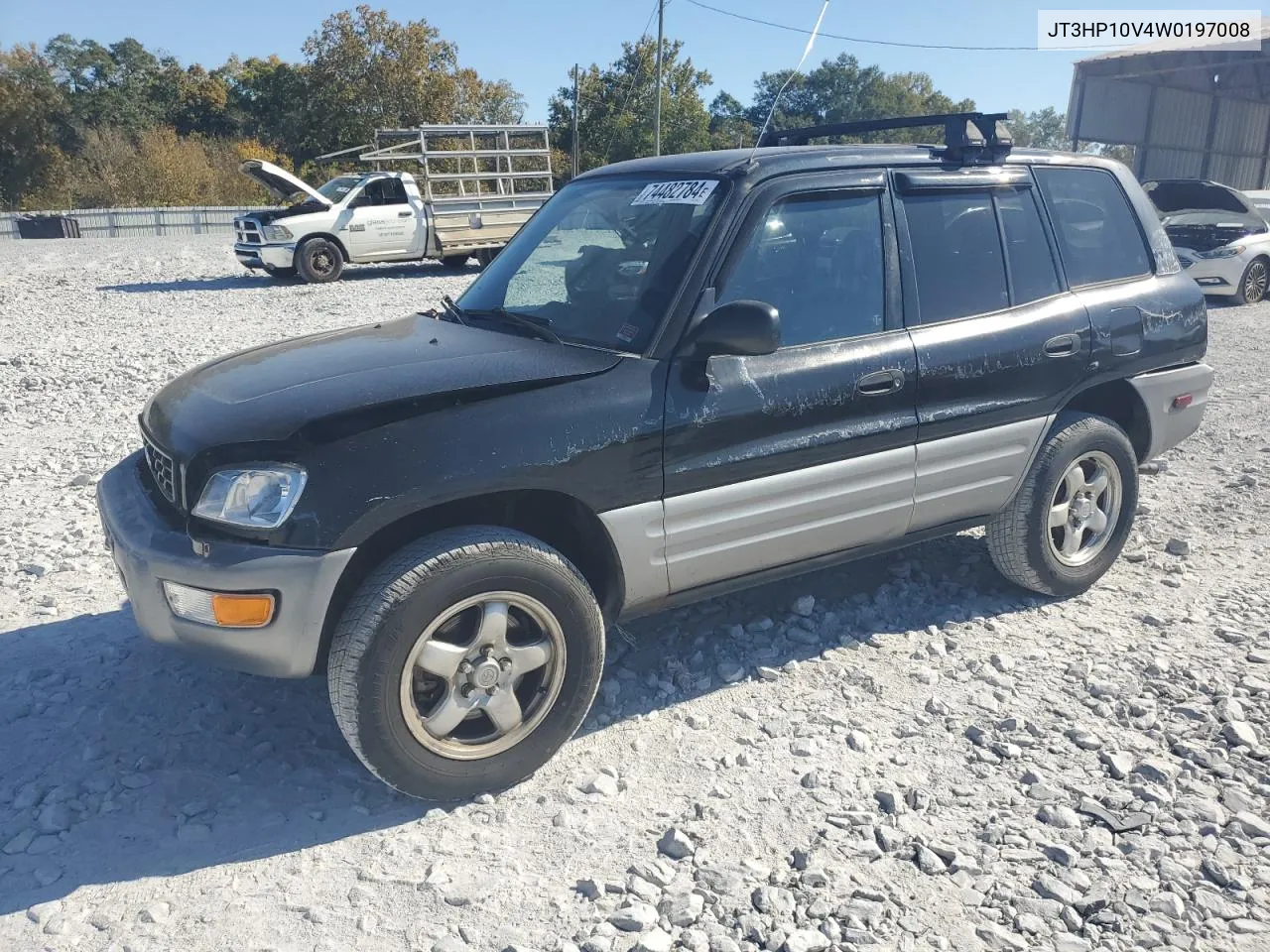 1998 Toyota Rav4 VIN: JT3HP10V4W0197008 Lot: 74482784