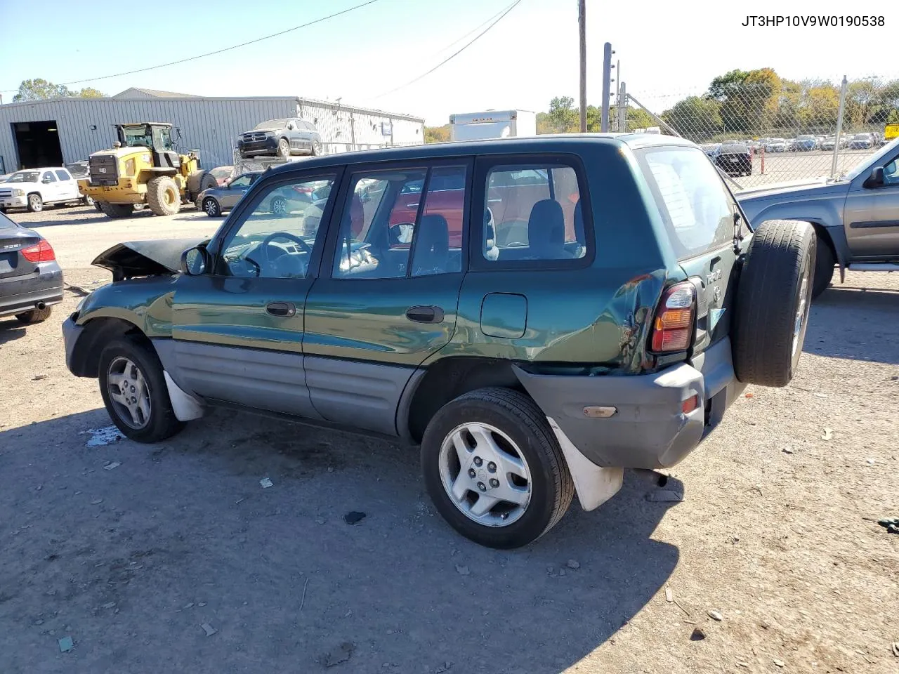 1998 Toyota Rav4 VIN: JT3HP10V9W0190538 Lot: 75189284