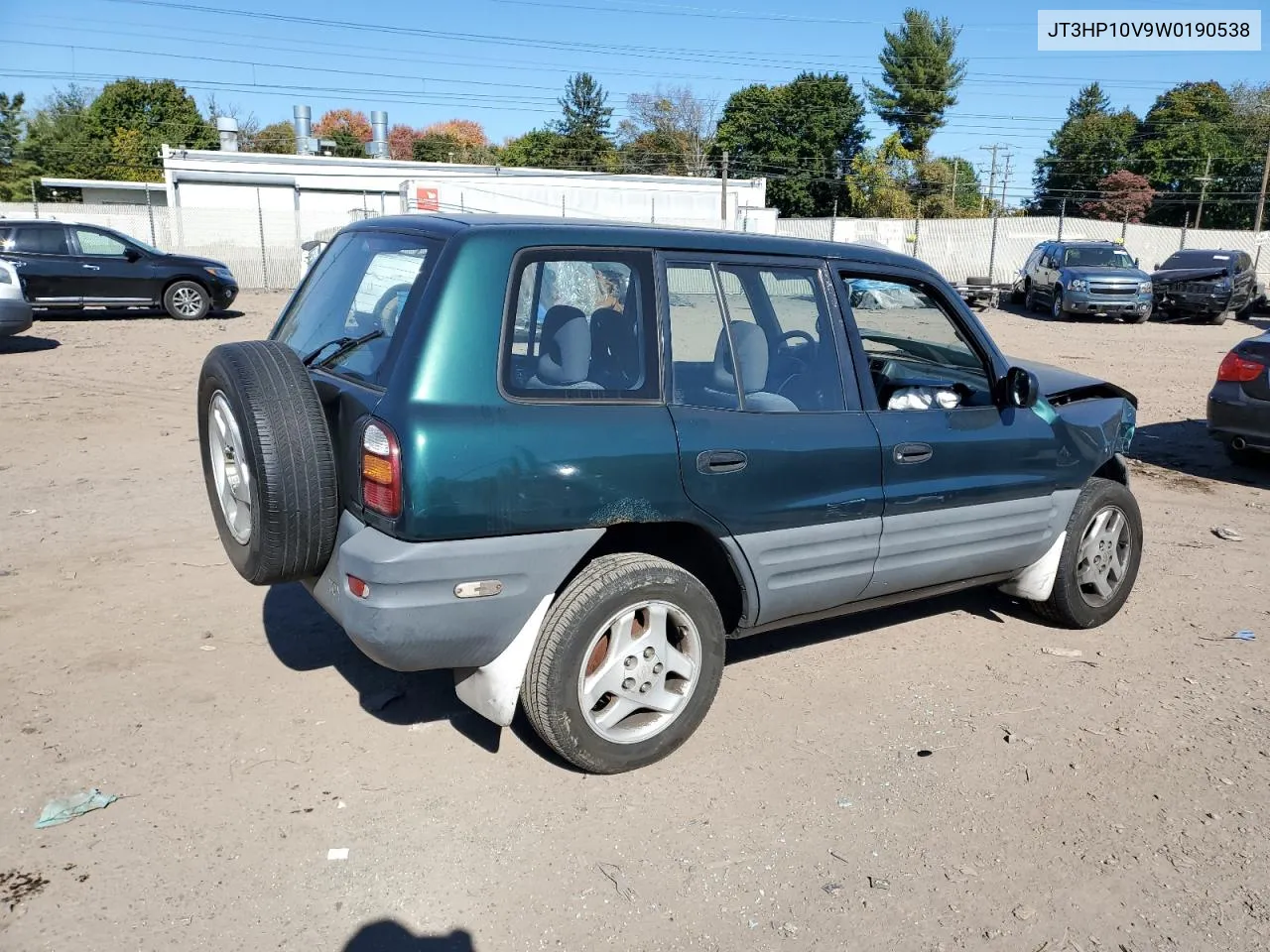 1998 Toyota Rav4 VIN: JT3HP10V9W0190538 Lot: 75189284