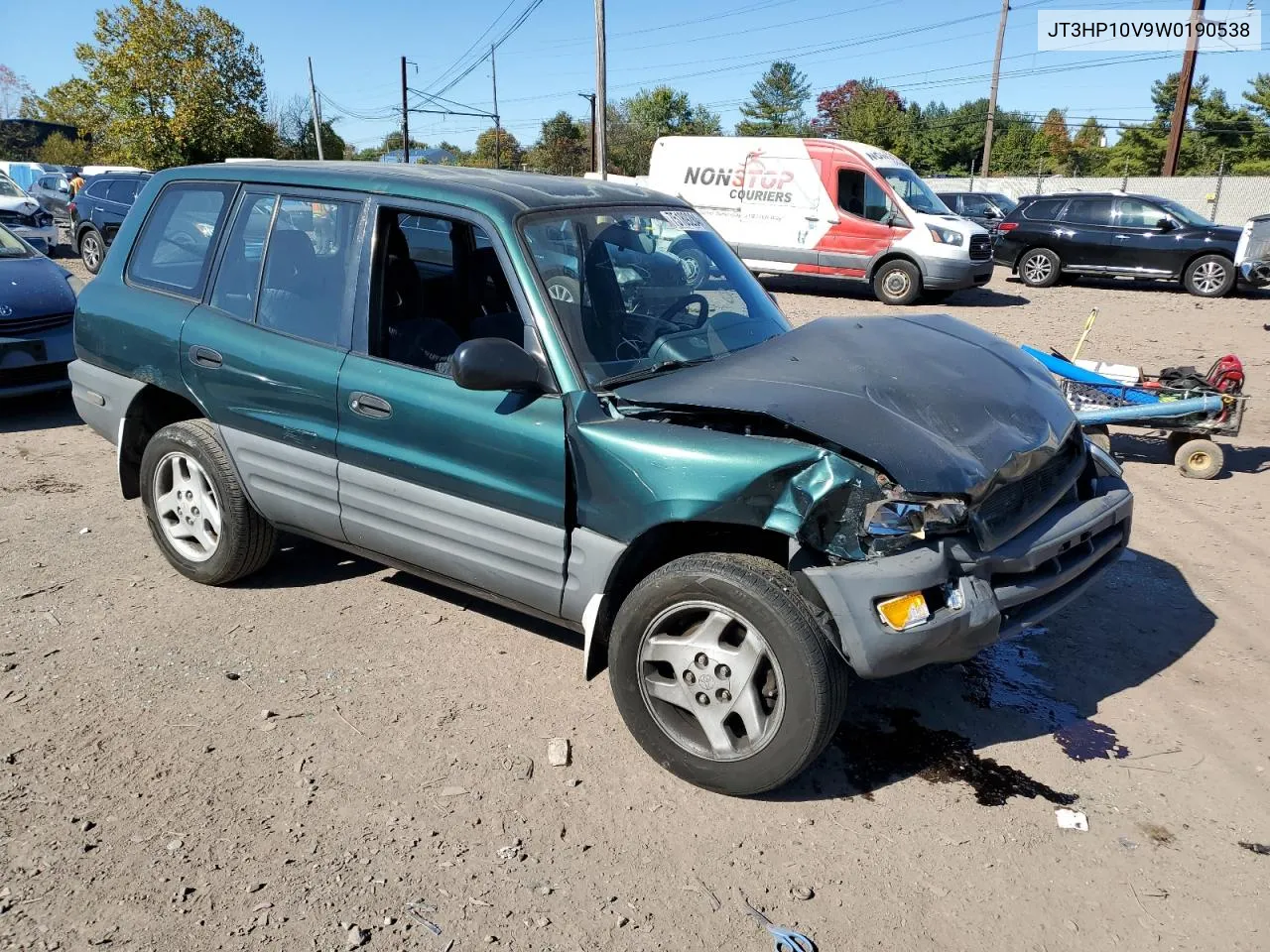 1998 Toyota Rav4 VIN: JT3HP10V9W0190538 Lot: 75189284