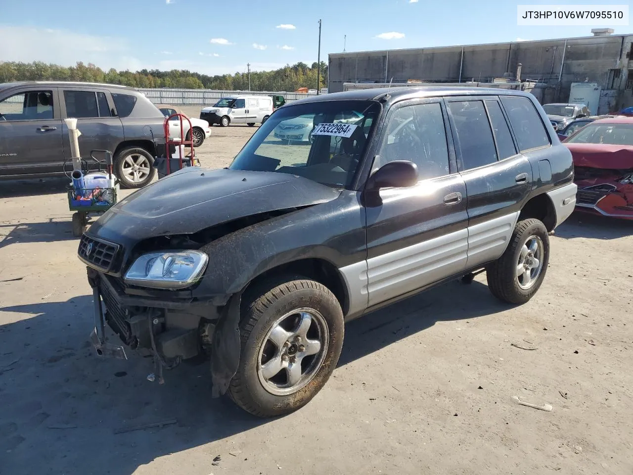 1998 Toyota Rav4 VIN: JT3HP10V6W7095510 Lot: 75322964