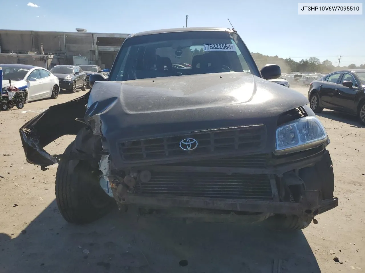 1998 Toyota Rav4 VIN: JT3HP10V6W7095510 Lot: 75322964