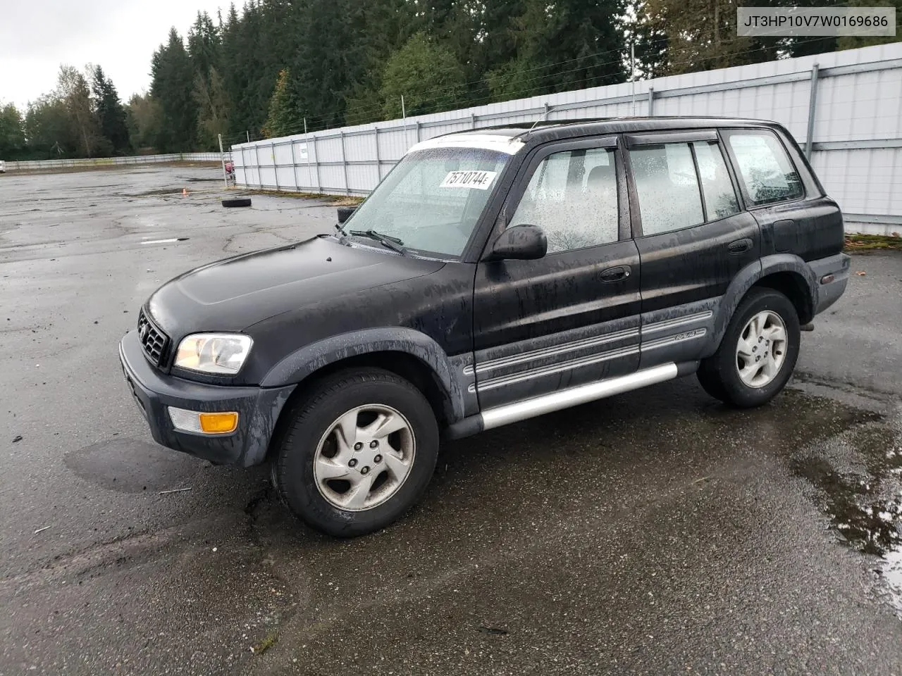 1998 Toyota Rav4 VIN: JT3HP10V7W0169686 Lot: 75710744