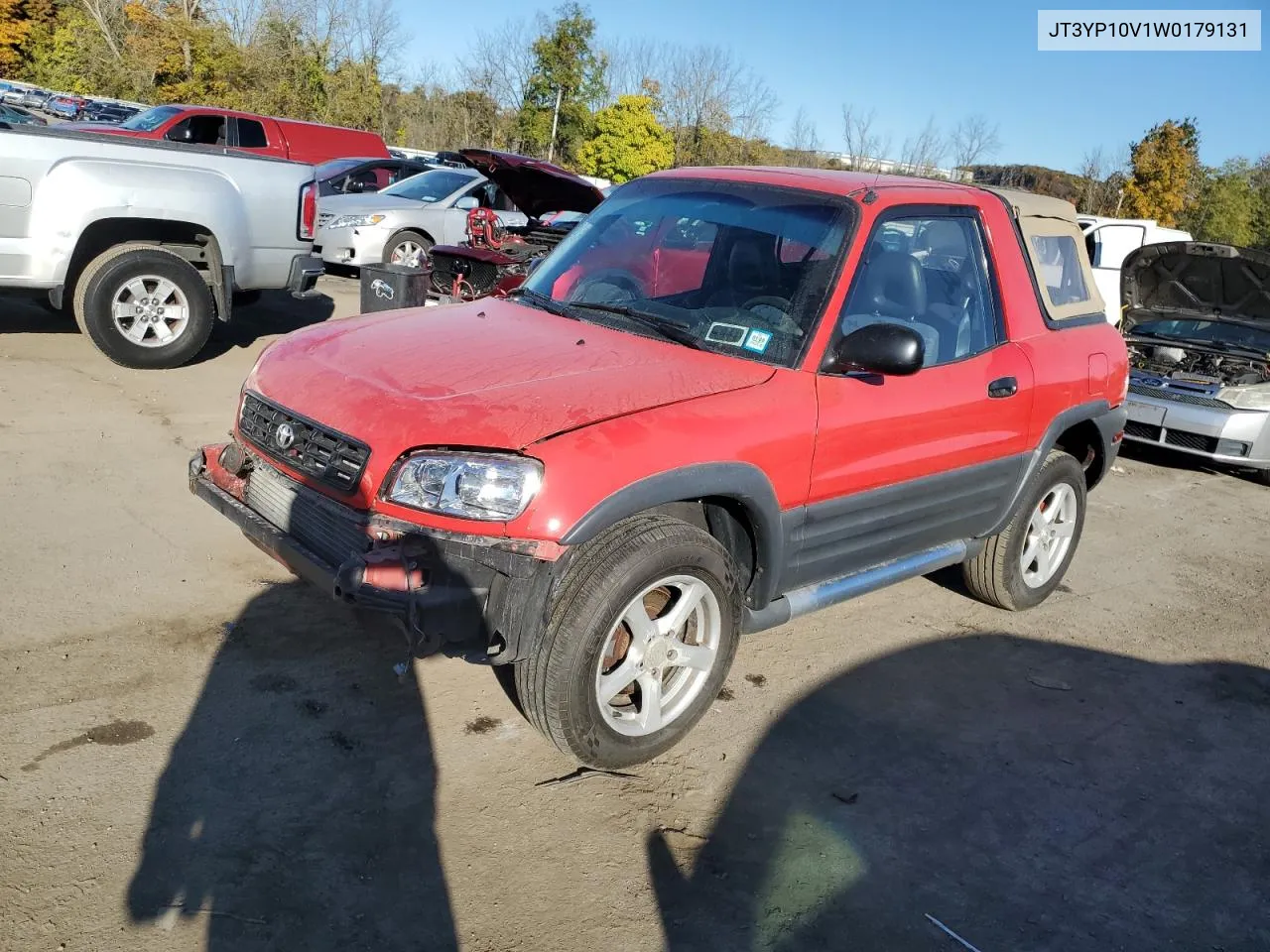 1998 Toyota Rav4 VIN: JT3YP10V1W0179131 Lot: 75904804