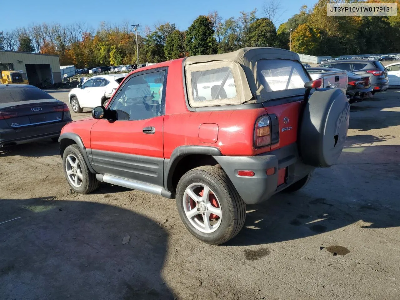 1998 Toyota Rav4 VIN: JT3YP10V1W0179131 Lot: 75904804