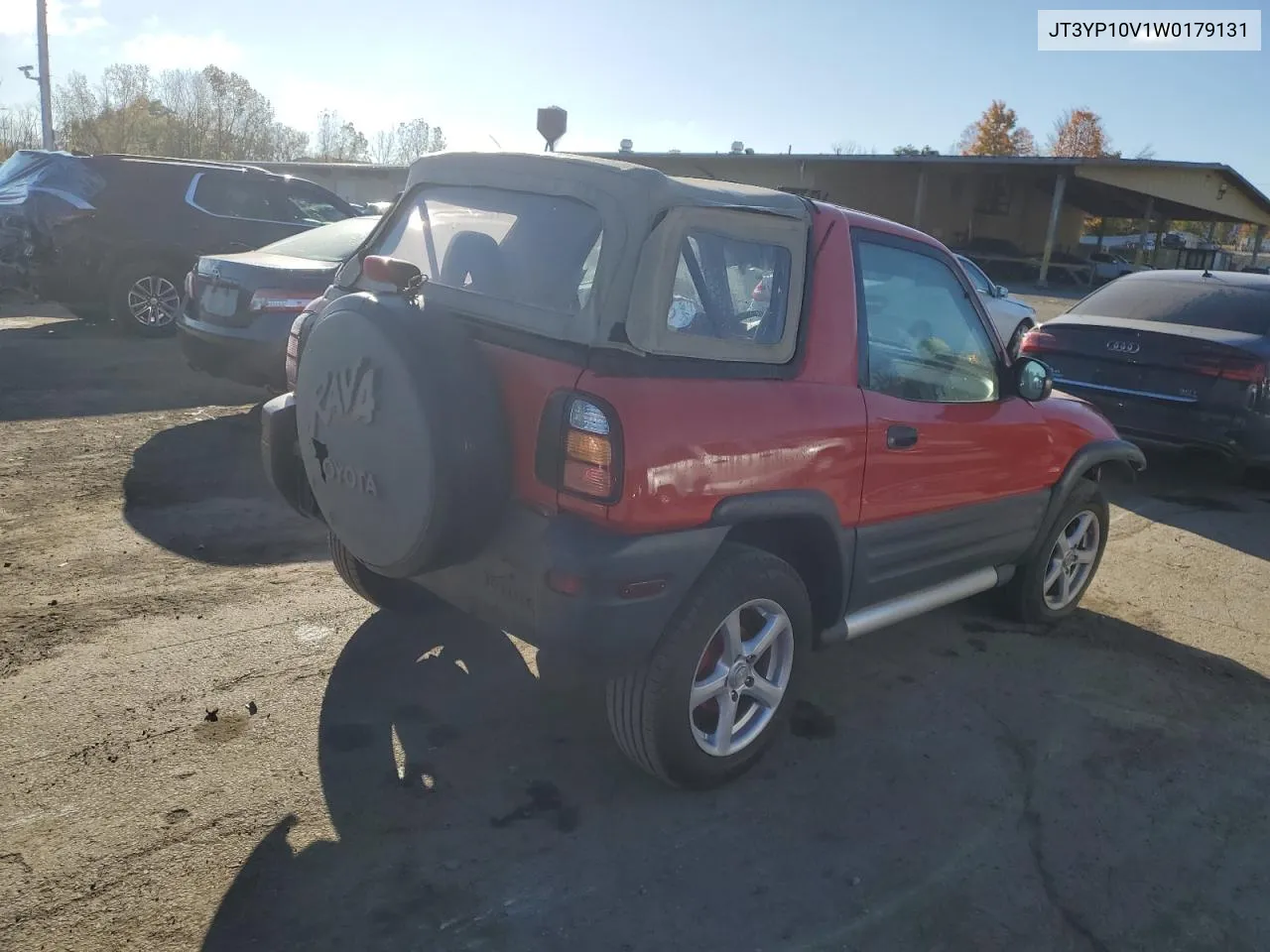 1998 Toyota Rav4 VIN: JT3YP10V1W0179131 Lot: 75904804