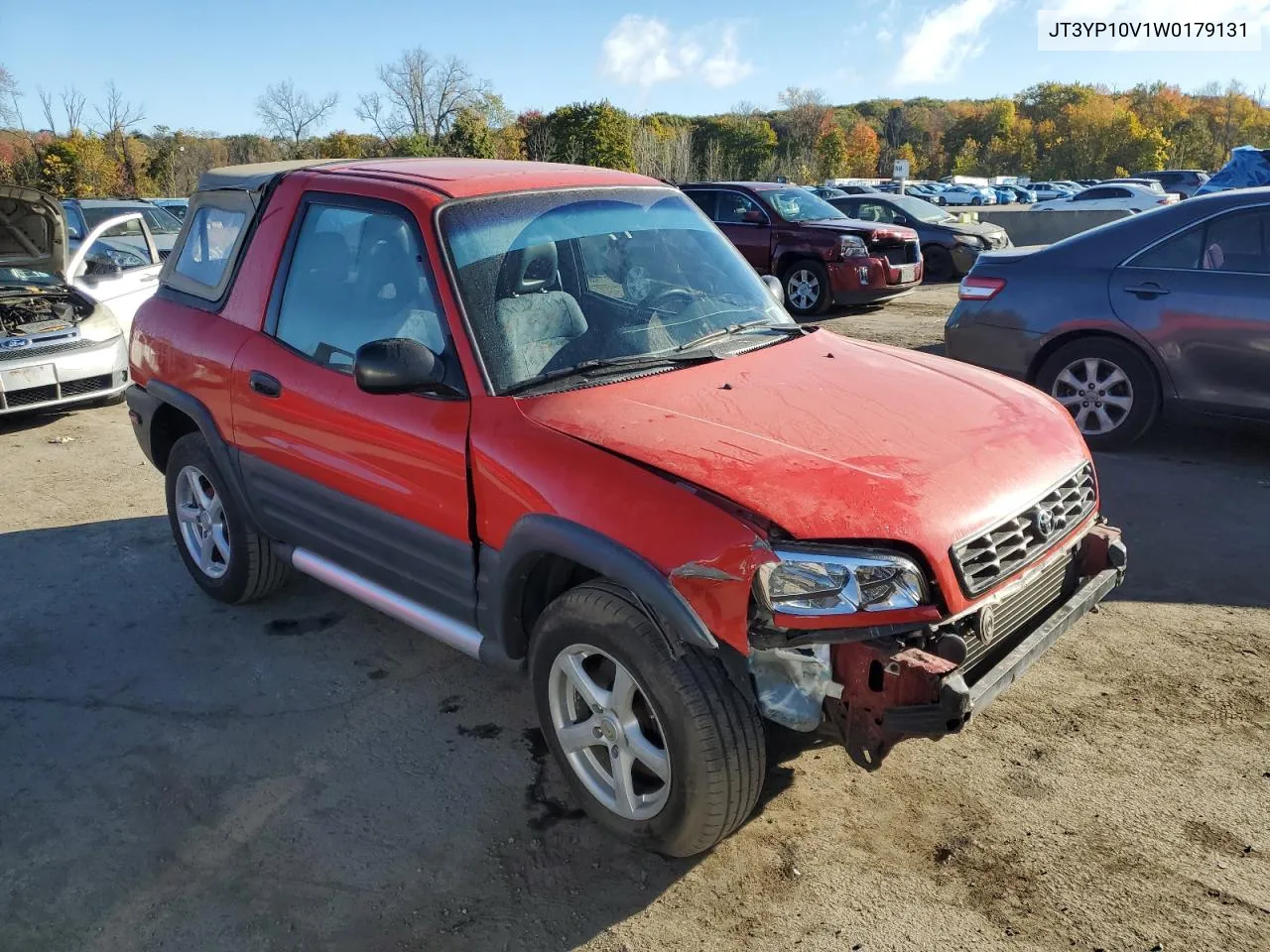 1998 Toyota Rav4 VIN: JT3YP10V1W0179131 Lot: 75904804