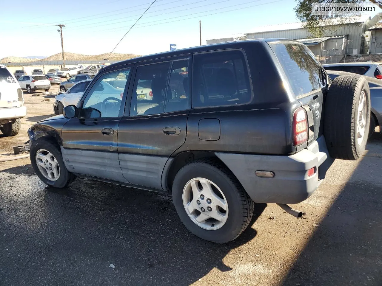 1998 Toyota Rav4 VIN: JT3GP10V2W7036031 Lot: 76925304