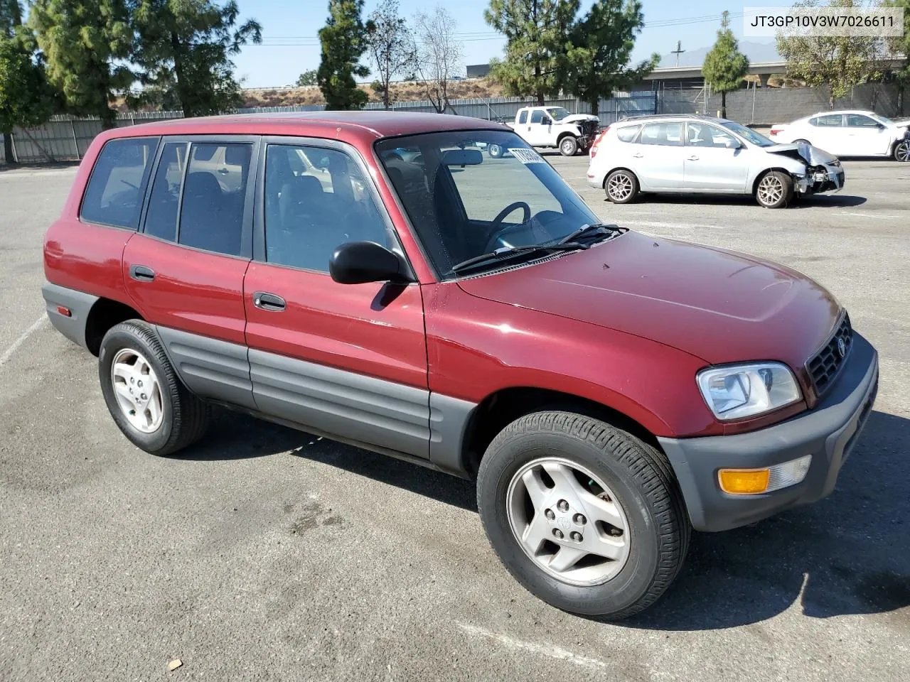 1998 Toyota Rav4 VIN: JT3GP10V3W7026611 Lot: 77826834