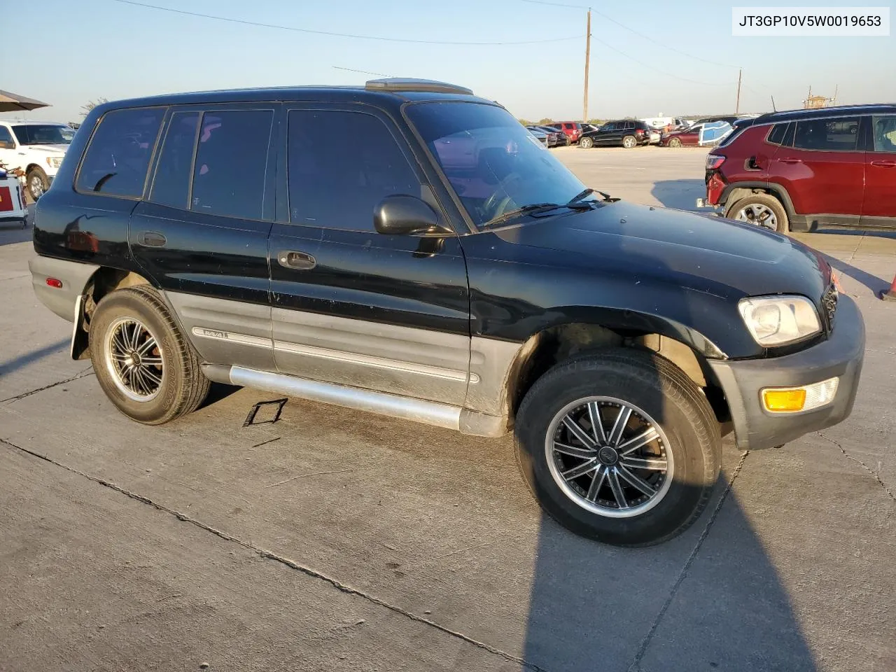 1998 Toyota Rav4 VIN: JT3GP10V5W0019653 Lot: 78728254