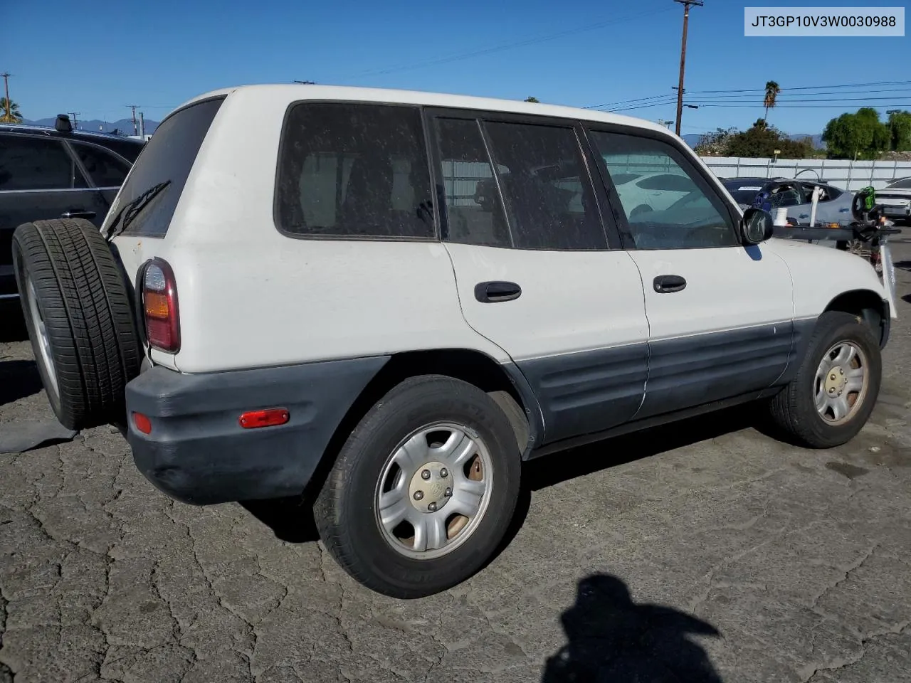 1998 Toyota Rav4 VIN: JT3GP10V3W0030988 Lot: 79100064