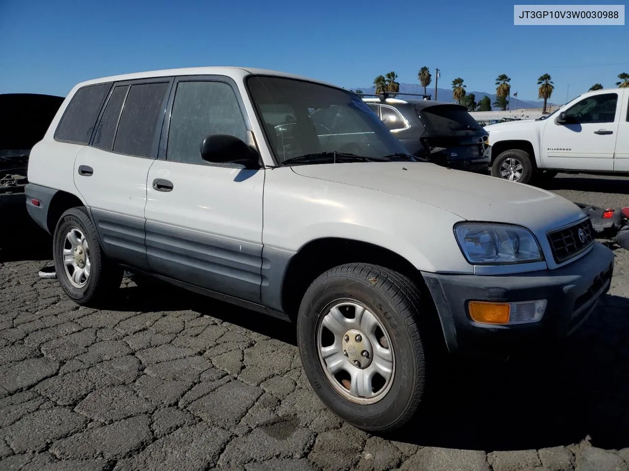 1998 Toyota Rav4 VIN: JT3GP10V3W0030988 Lot: 79100064