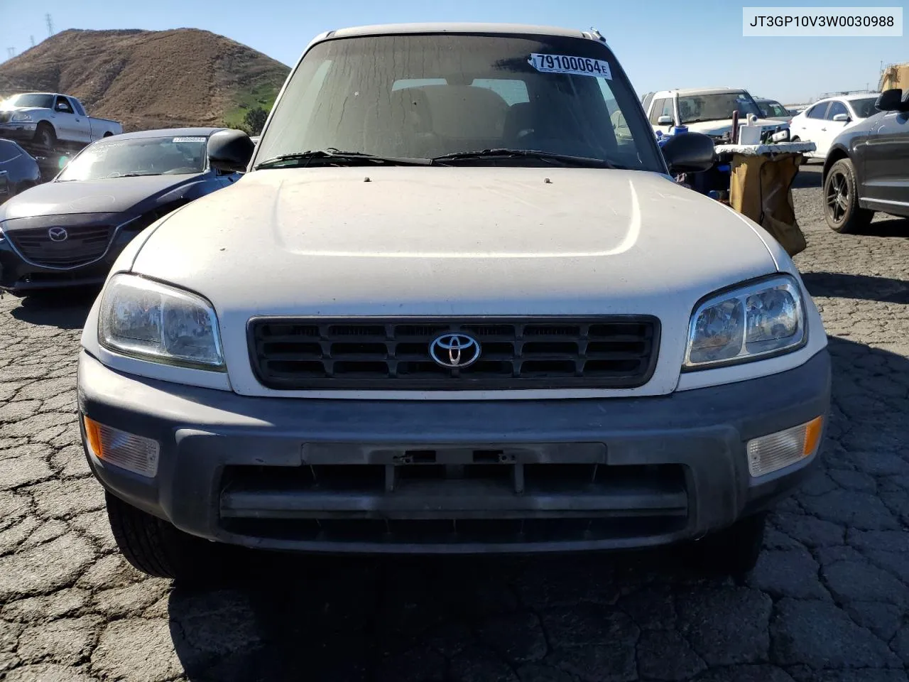 1998 Toyota Rav4 VIN: JT3GP10V3W0030988 Lot: 79100064