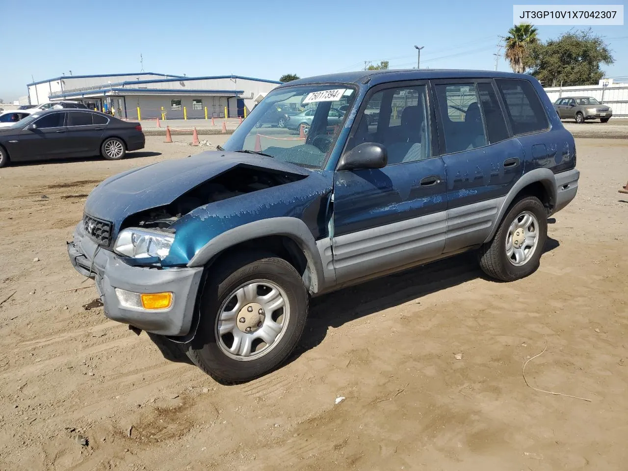 1999 Toyota Rav4 VIN: JT3GP10V1X7042307 Lot: 75017394