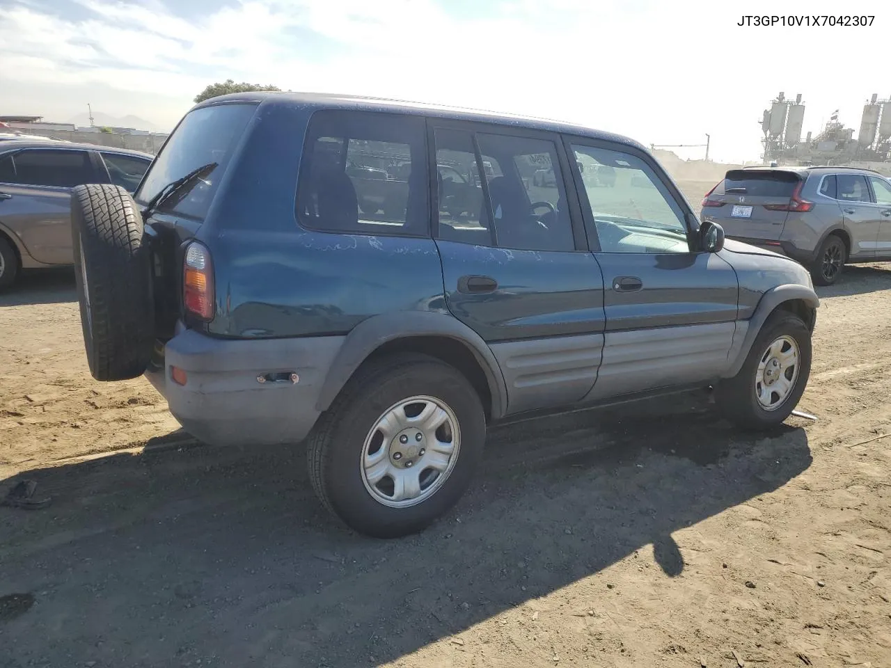 1999 Toyota Rav4 VIN: JT3GP10V1X7042307 Lot: 75017394