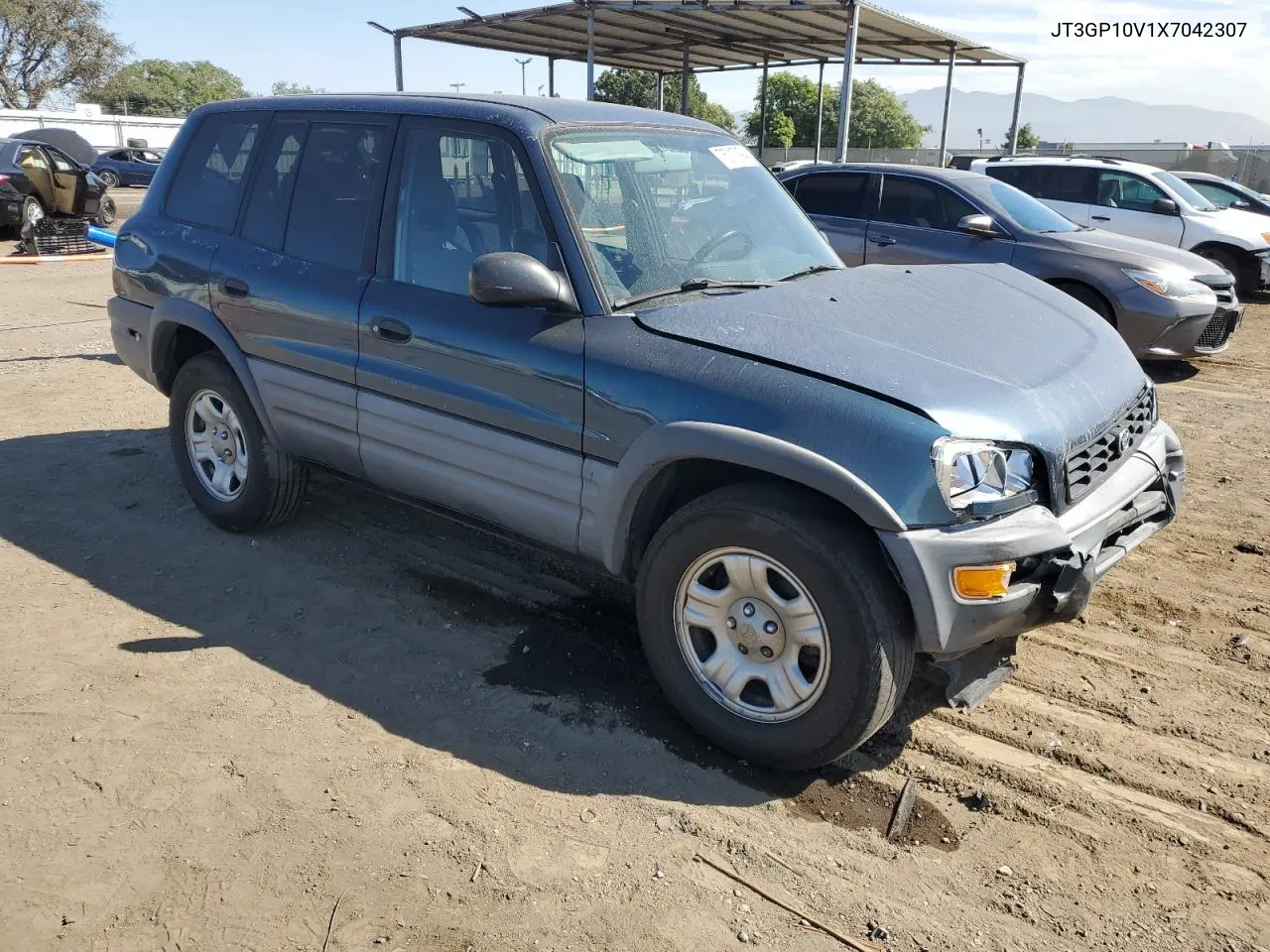 1999 Toyota Rav4 VIN: JT3GP10V1X7042307 Lot: 75017394