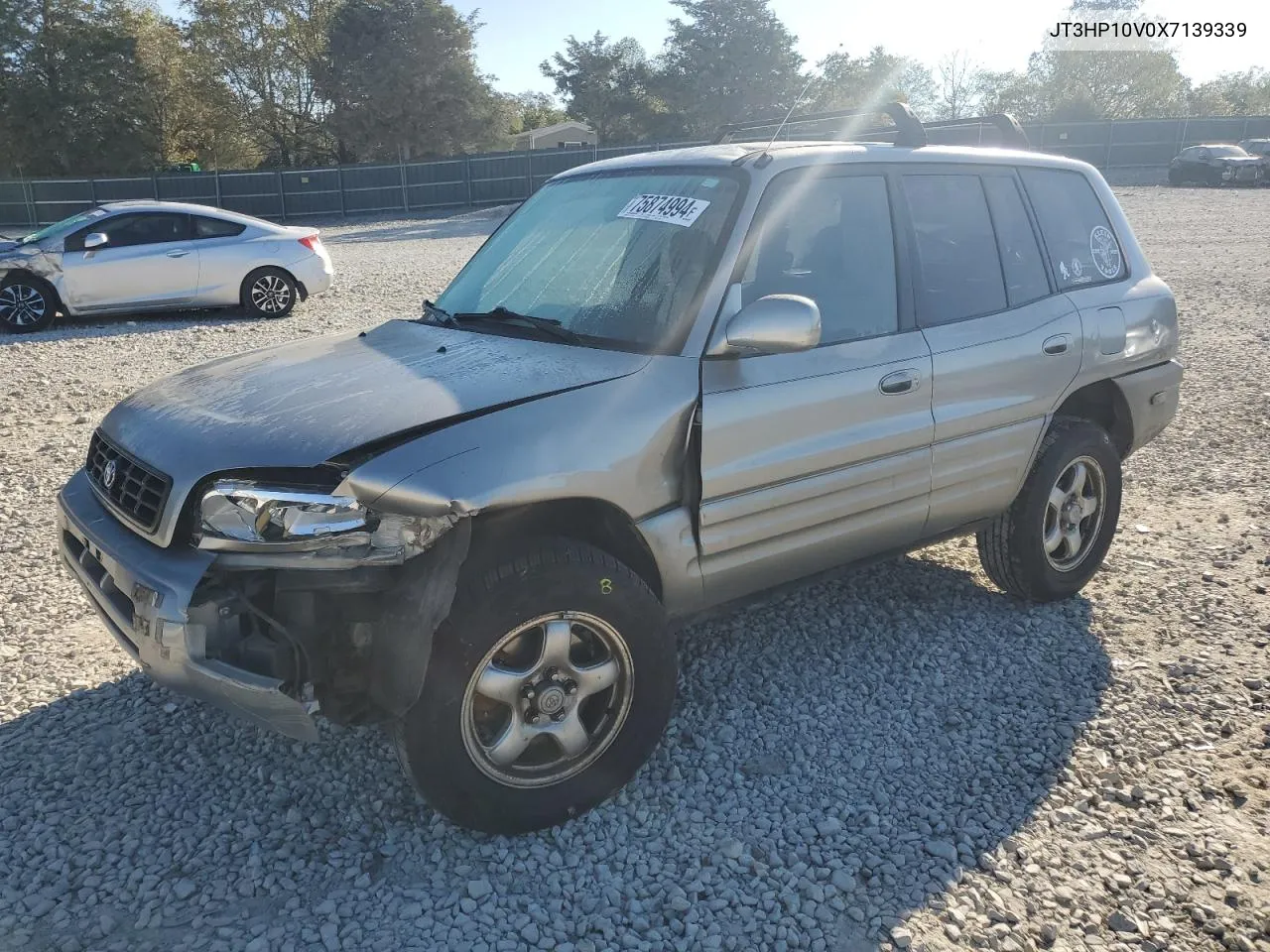 1999 Toyota Rav4 VIN: JT3HP10V0X7139339 Lot: 75874994