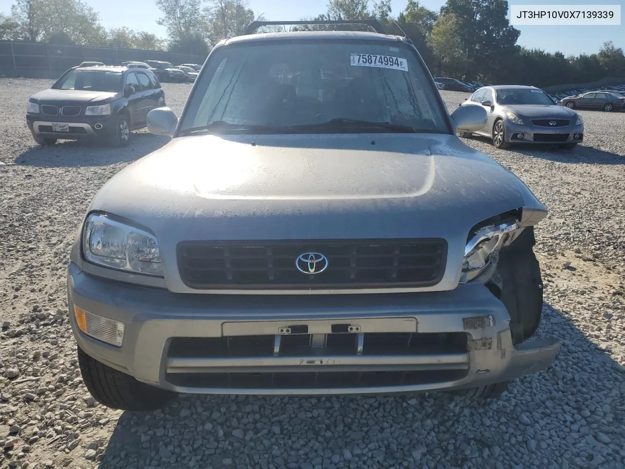 1999 Toyota Rav4 VIN: JT3HP10V0X7139339 Lot: 75874994