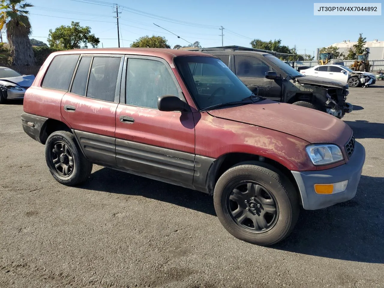 1999 Toyota Rav4 VIN: JT3GP10V4X7044892 Lot: 76295464