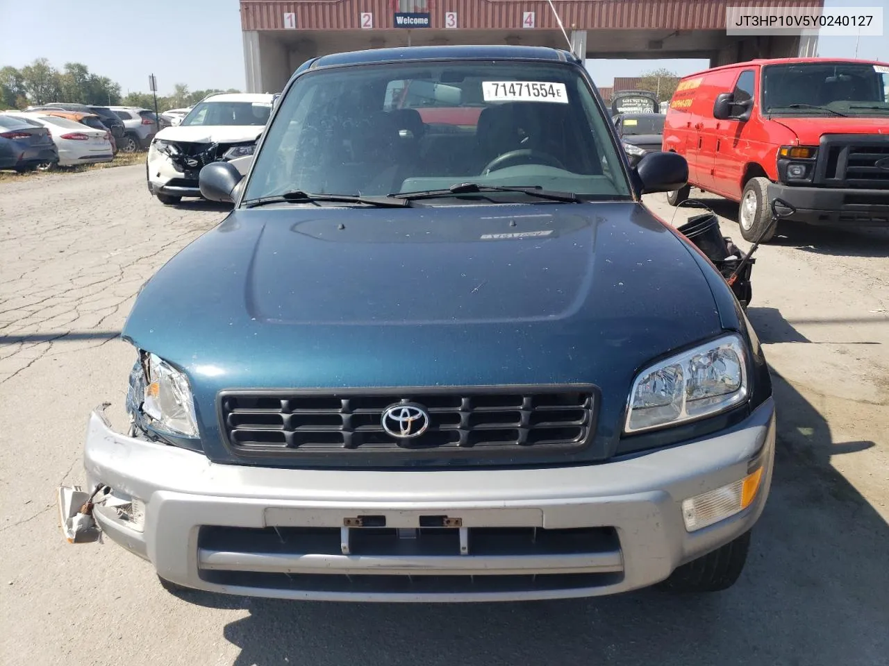 2000 Toyota Rav4 VIN: JT3HP10V5Y0240127 Lot: 71471554