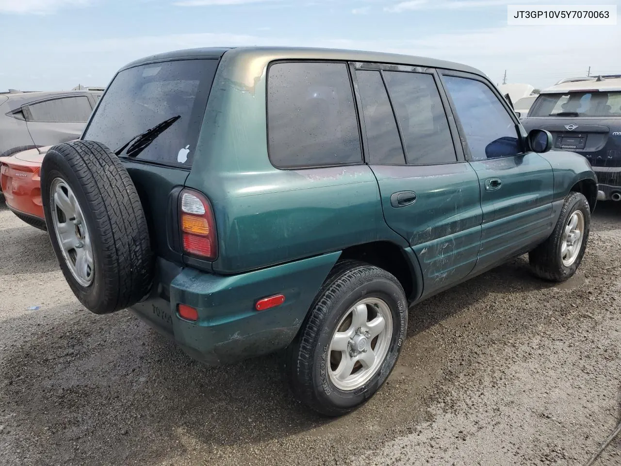 2000 Toyota Rav4 VIN: JT3GP10V5Y7070063 Lot: 75314894