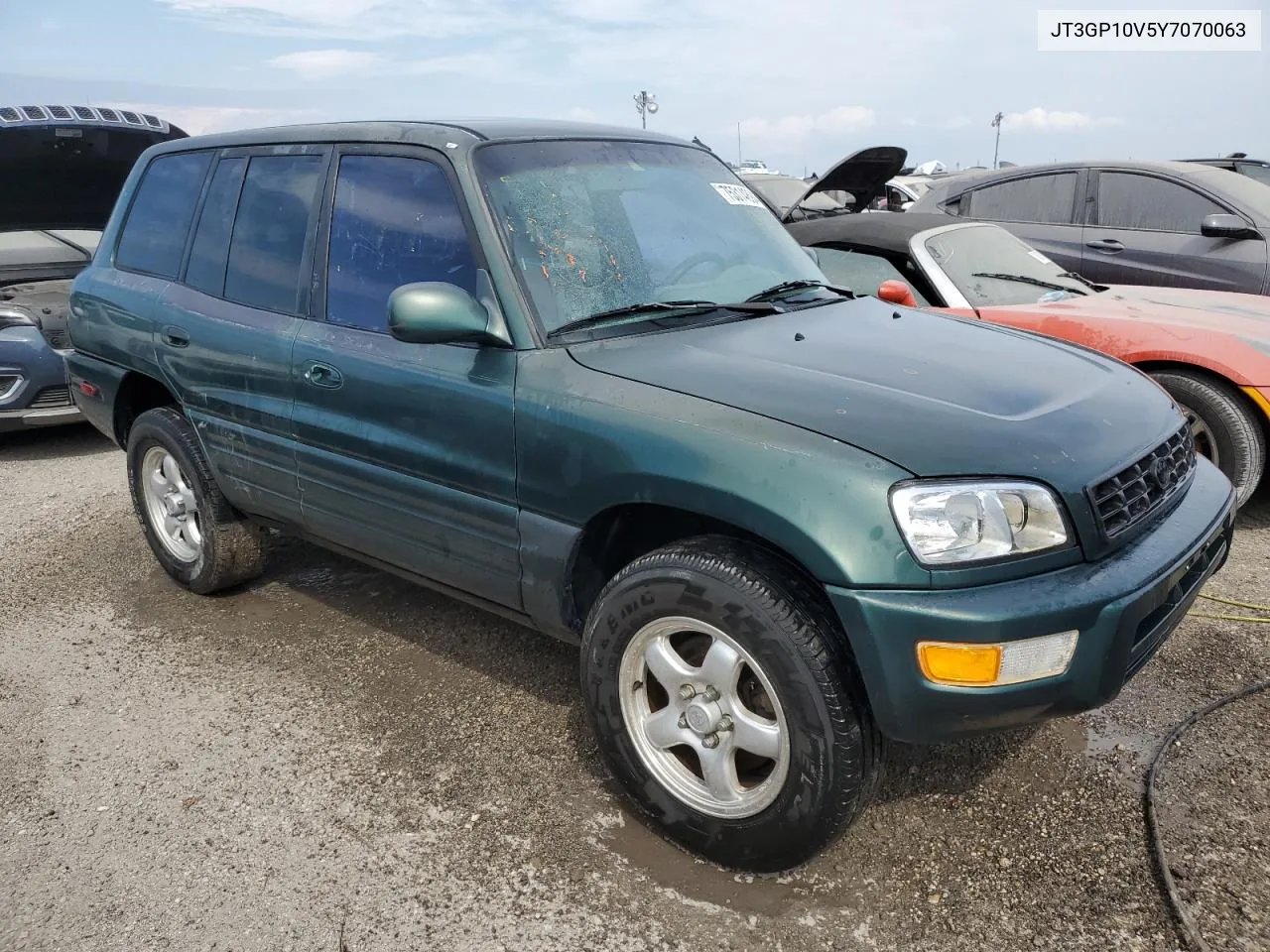 2000 Toyota Rav4 VIN: JT3GP10V5Y7070063 Lot: 75314894