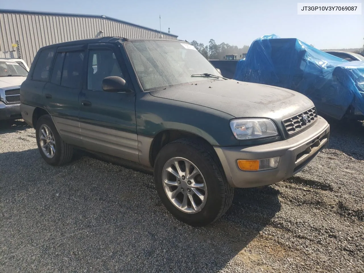 2000 Toyota Rav4 VIN: JT3GP10V3Y7069087 Lot: 75837324