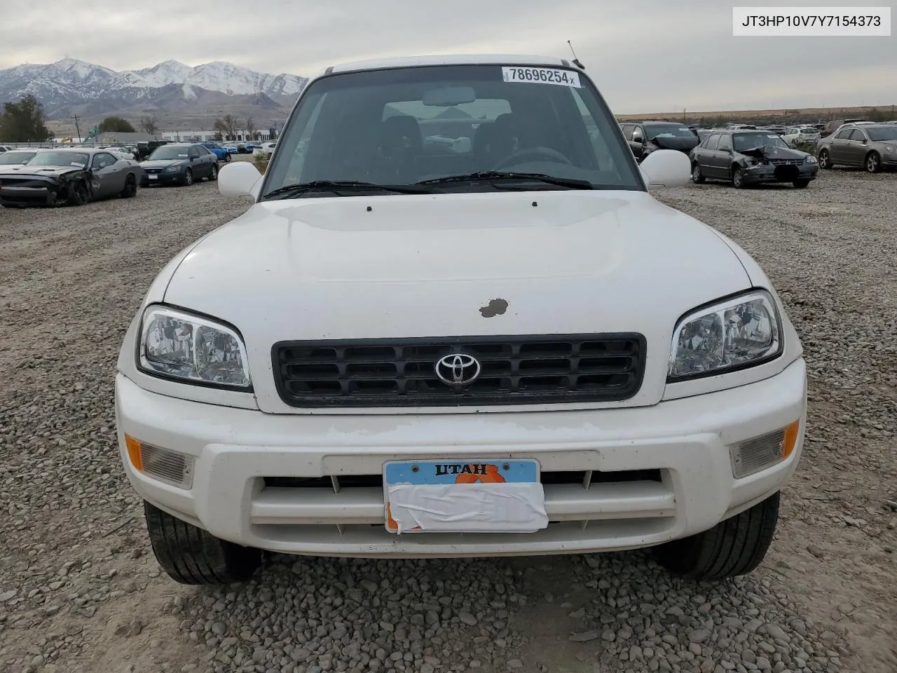 2000 Toyota Rav4 VIN: JT3HP10V7Y7154373 Lot: 78696254