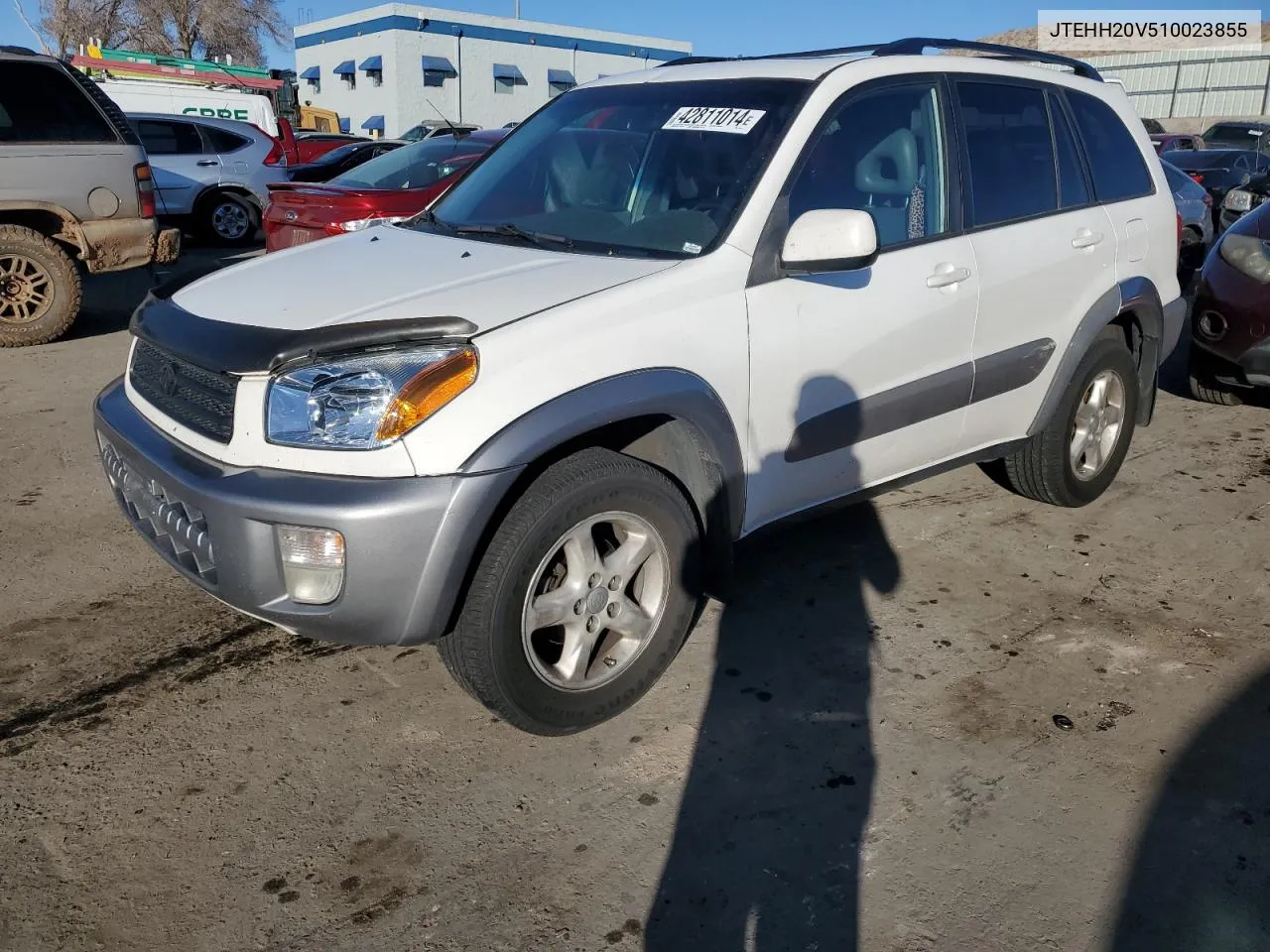 2001 Toyota Rav4 VIN: JTEHH20V510023855 Lot: 42811014