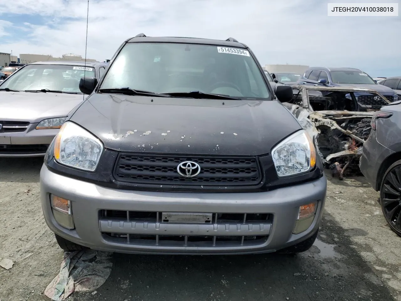 2001 Toyota Rav4 VIN: JTEGH20V410038018 Lot: 51453394