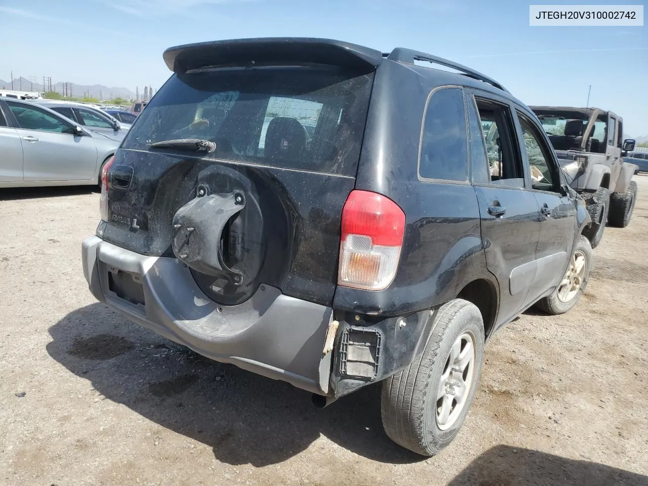 2001 Toyota Rav4 VIN: JTEGH20V310002742 Lot: 58131224