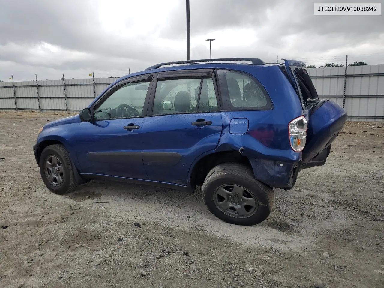 2001 Toyota Rav4 VIN: JTEGH20V910038242 Lot: 62993714