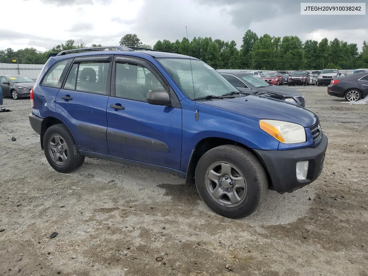 2001 Toyota Rav4 VIN: JTEGH20V910038242 Lot: 62993714