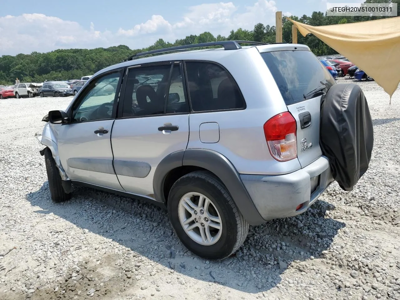 2001 Toyota Rav4 VIN: JTEGH20V510010311 Lot: 63238924