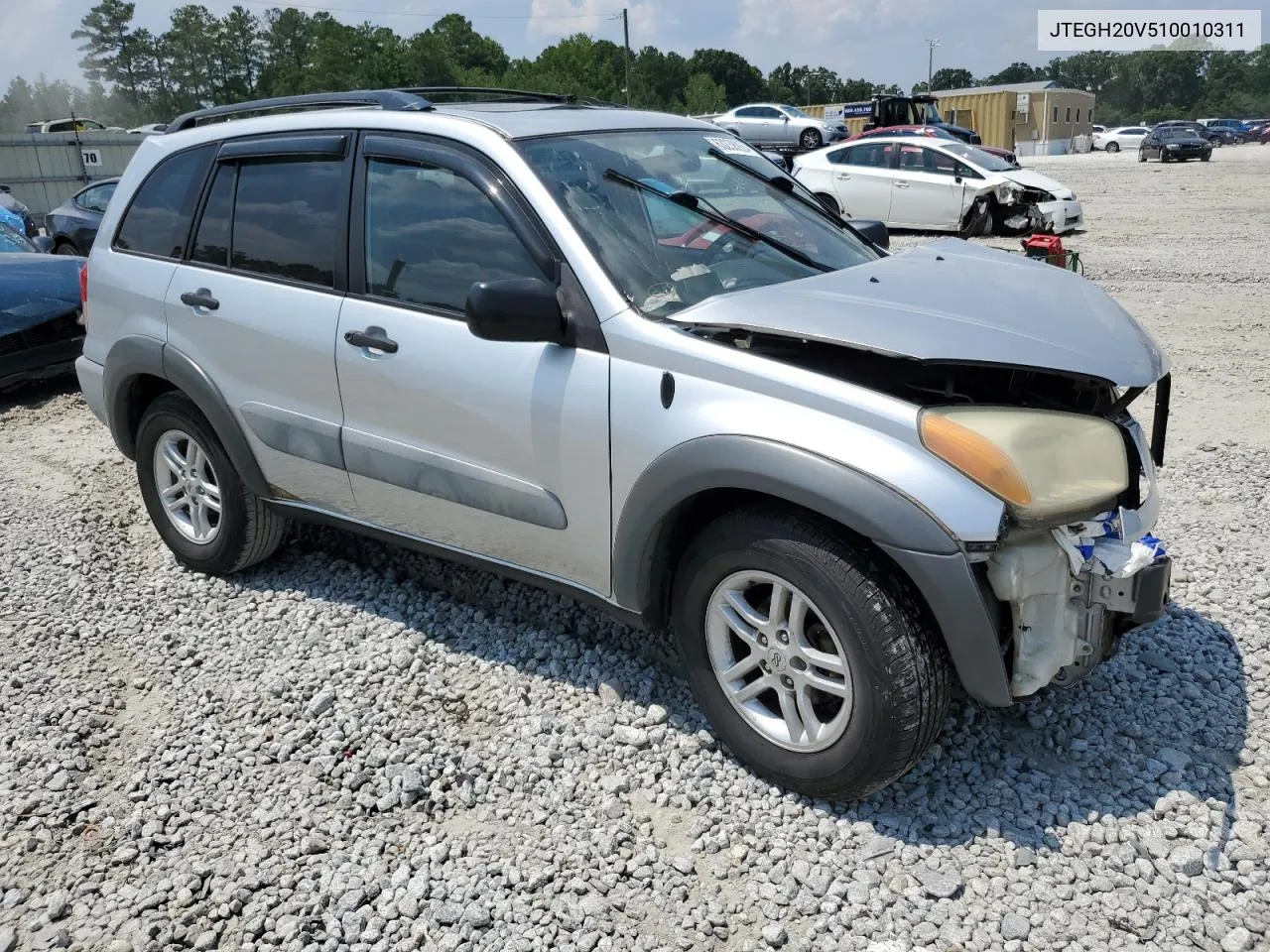 2001 Toyota Rav4 VIN: JTEGH20V510010311 Lot: 63238924