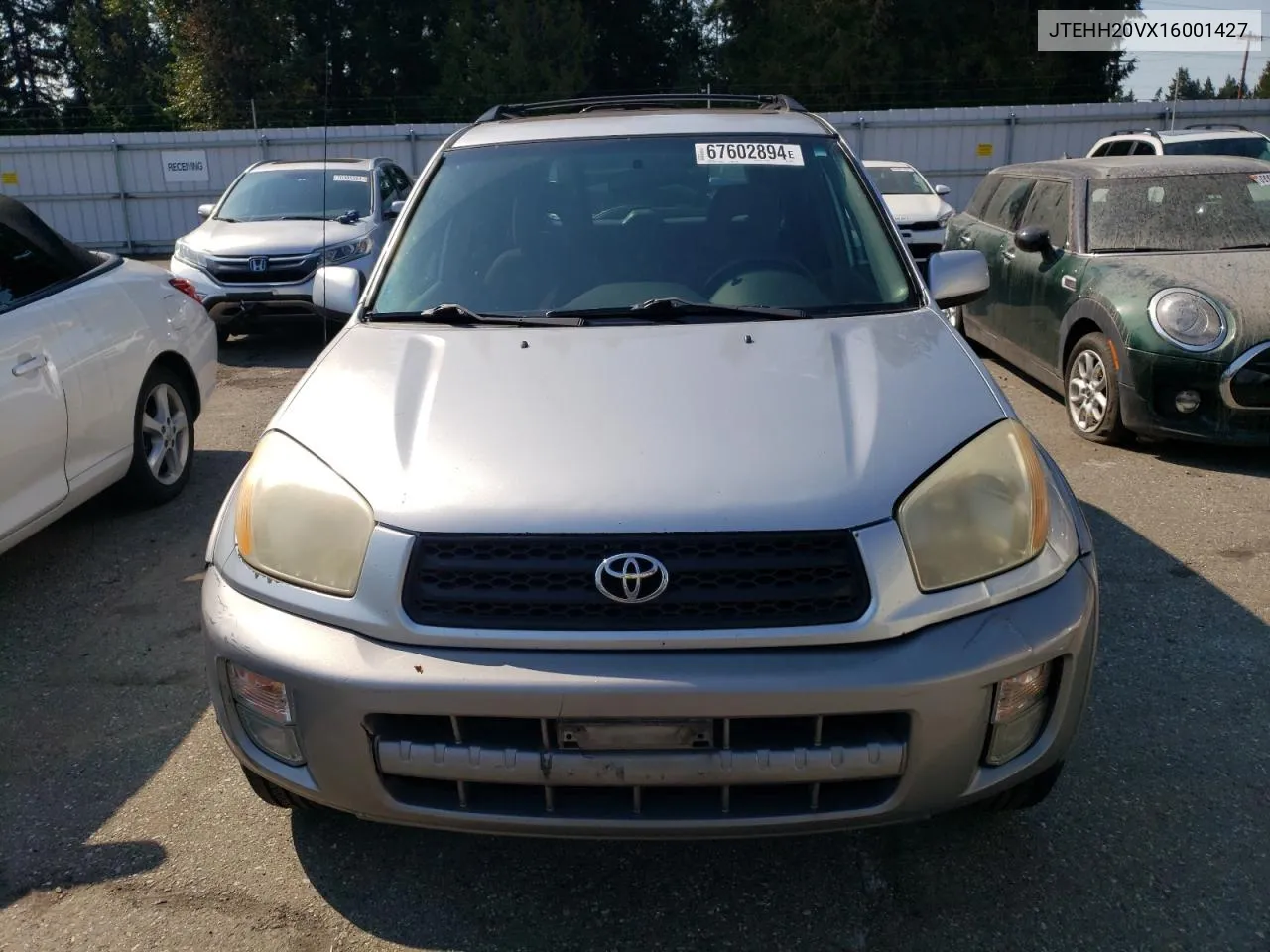 2001 Toyota Rav4 VIN: JTEHH20VX16001427 Lot: 67602894