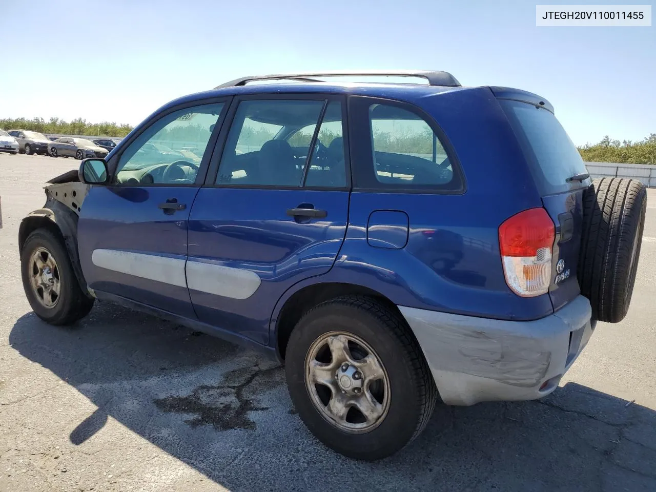 2001 Toyota Rav4 VIN: JTEGH20V110011455 Lot: 69781264