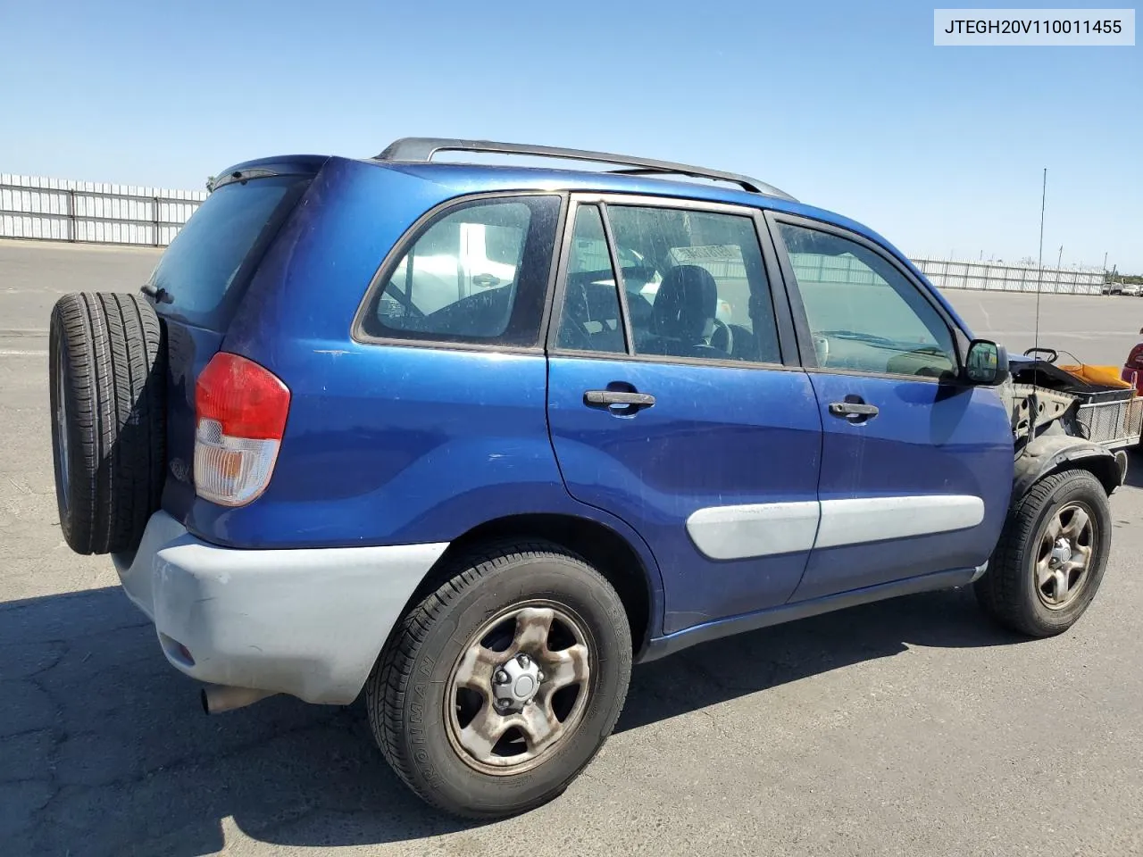 2001 Toyota Rav4 VIN: JTEGH20V110011455 Lot: 69781264