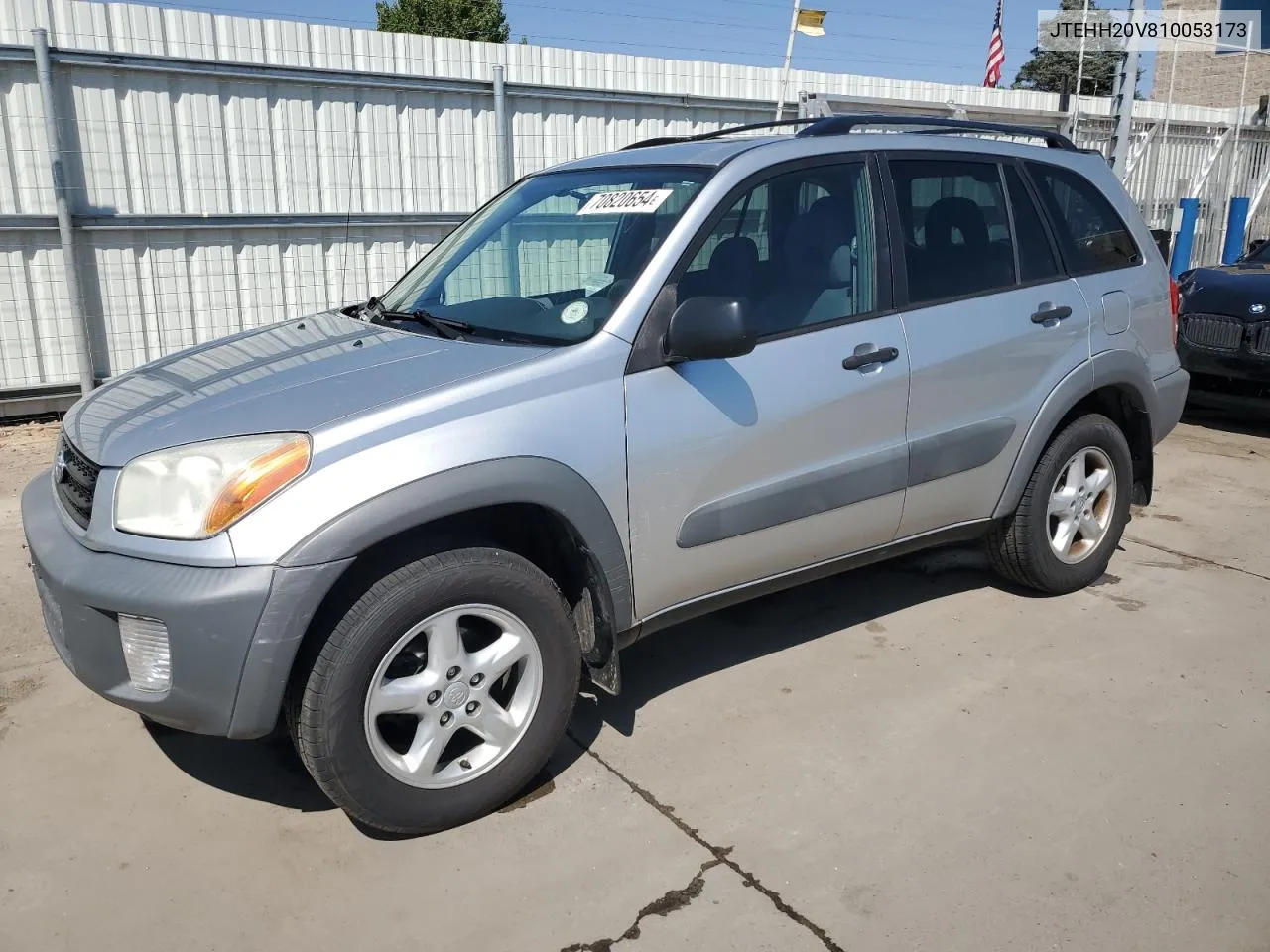 2001 Toyota Rav4 VIN: JTEHH20V810053173 Lot: 70820654