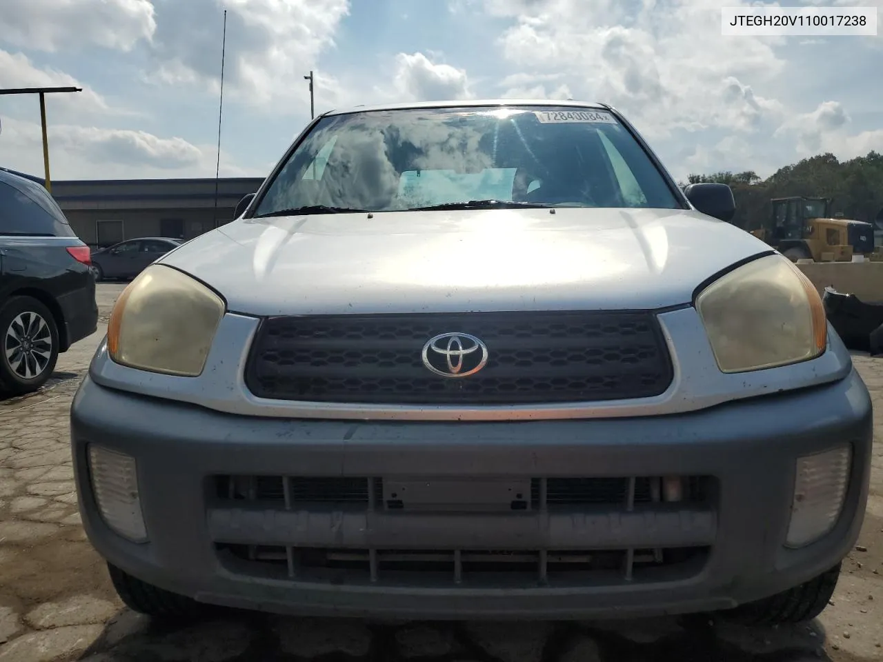 2001 Toyota Rav4 VIN: JTEGH20V110017238 Lot: 72840084