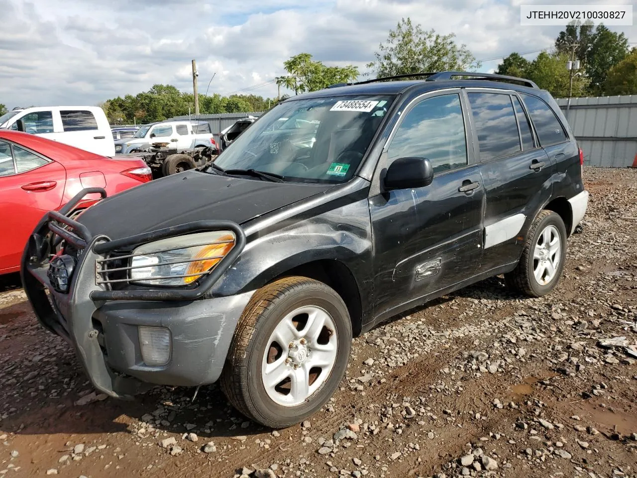 2001 Toyota Rav4 VIN: JTEHH20V210030827 Lot: 73488554