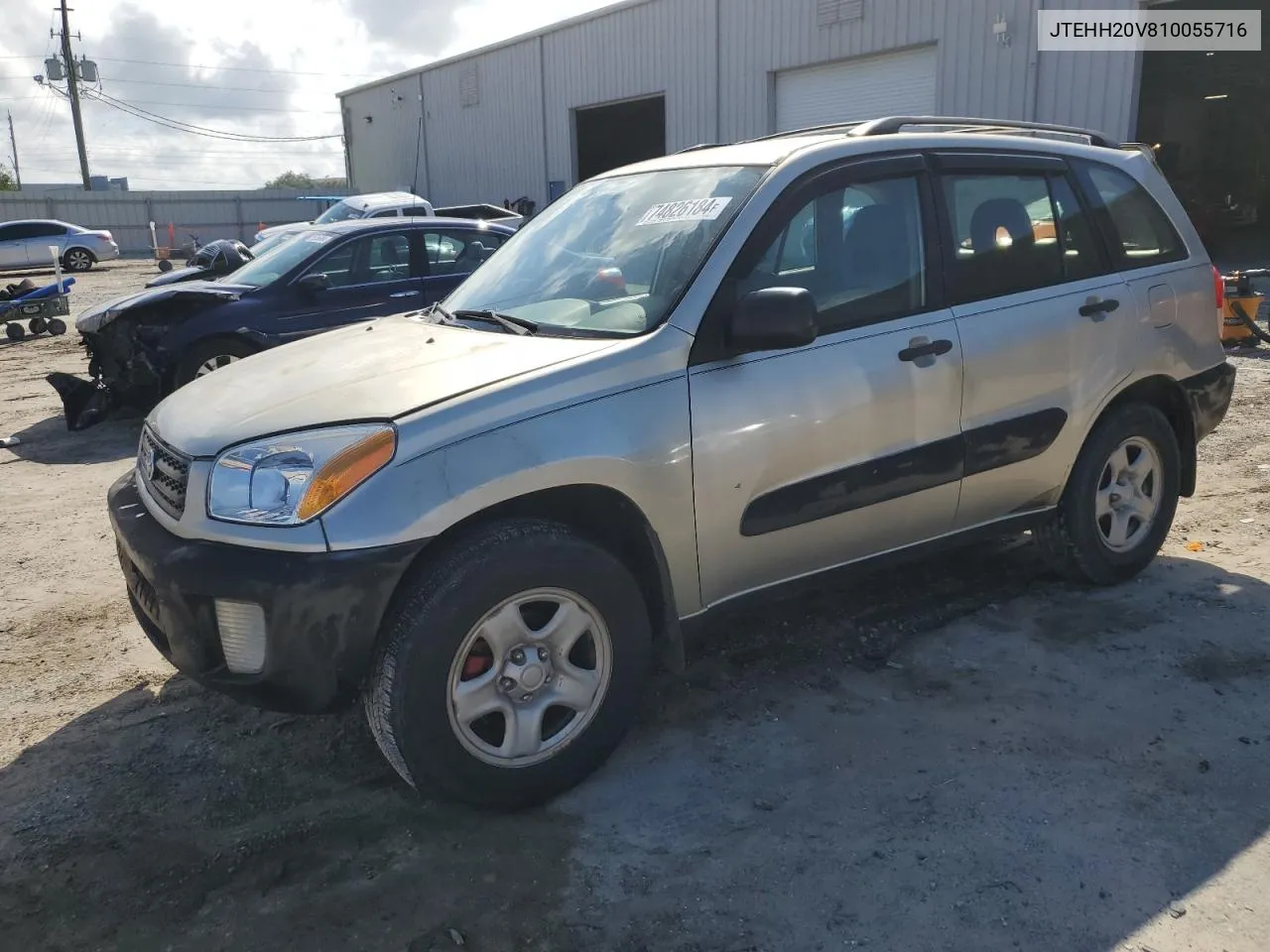 2001 Toyota Rav4 VIN: JTEHH20V810055716 Lot: 74826184