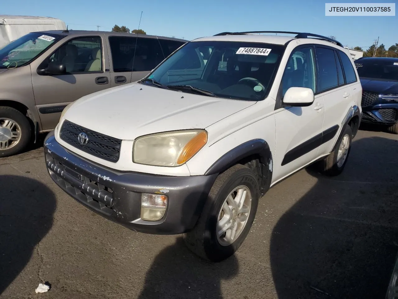 2001 Toyota Rav4 VIN: JTEGH20V110037585 Lot: 74887844