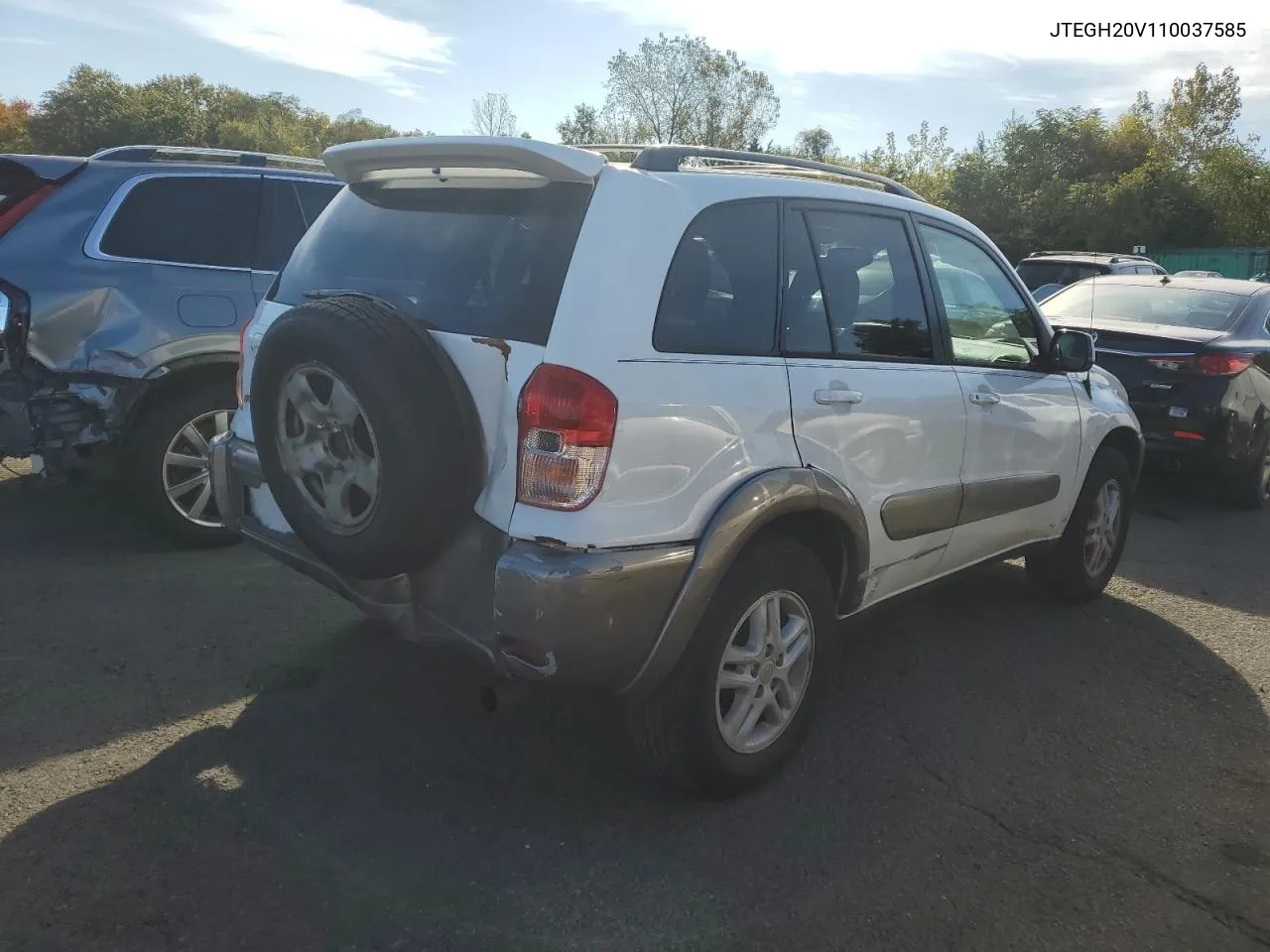 2001 Toyota Rav4 VIN: JTEGH20V110037585 Lot: 74887844