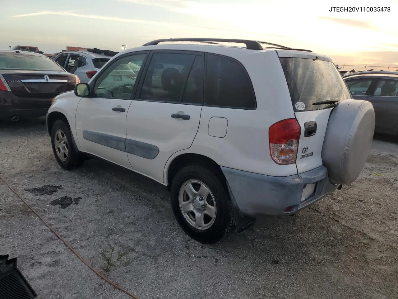 2001 Toyota Rav4 VIN: JTEGH20V110035478 Lot: 76475234