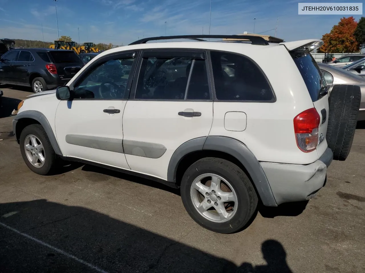 2001 Toyota Rav4 VIN: JTEHH20V610031835 Lot: 76540204