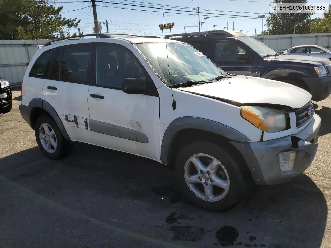 2001 Toyota Rav4 VIN: JTEHH20V610031835 Lot: 76540204